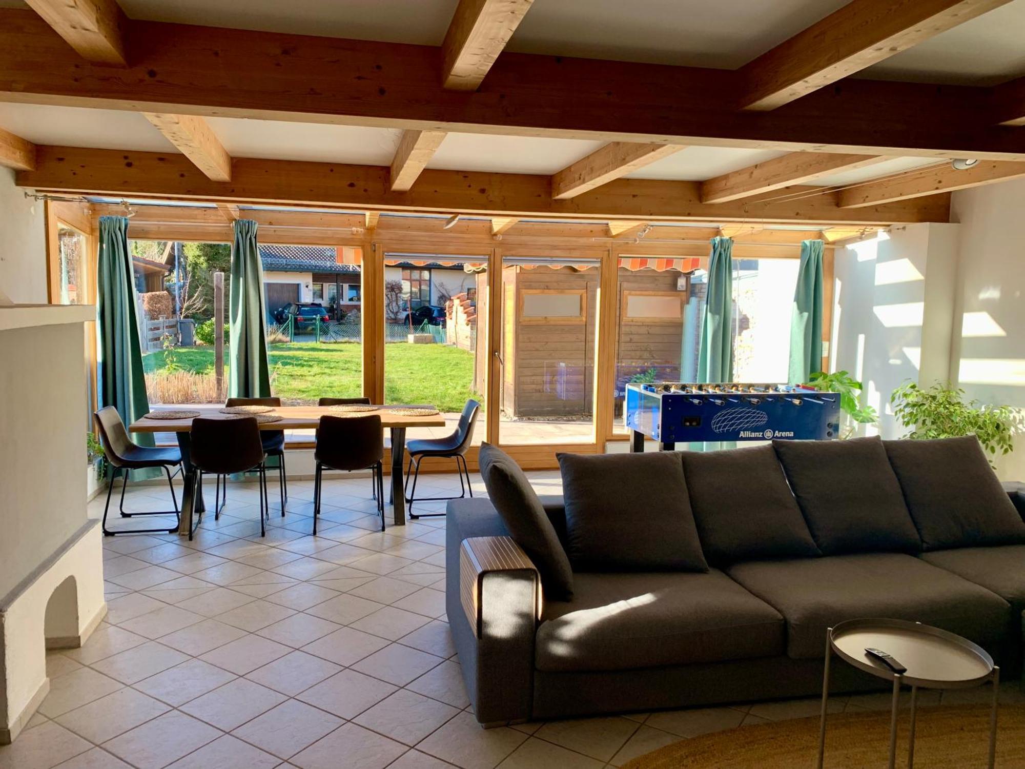 Ferienwohnung Kleines Reihenhaus Im Chiemgau Siegsdorf Exterior foto