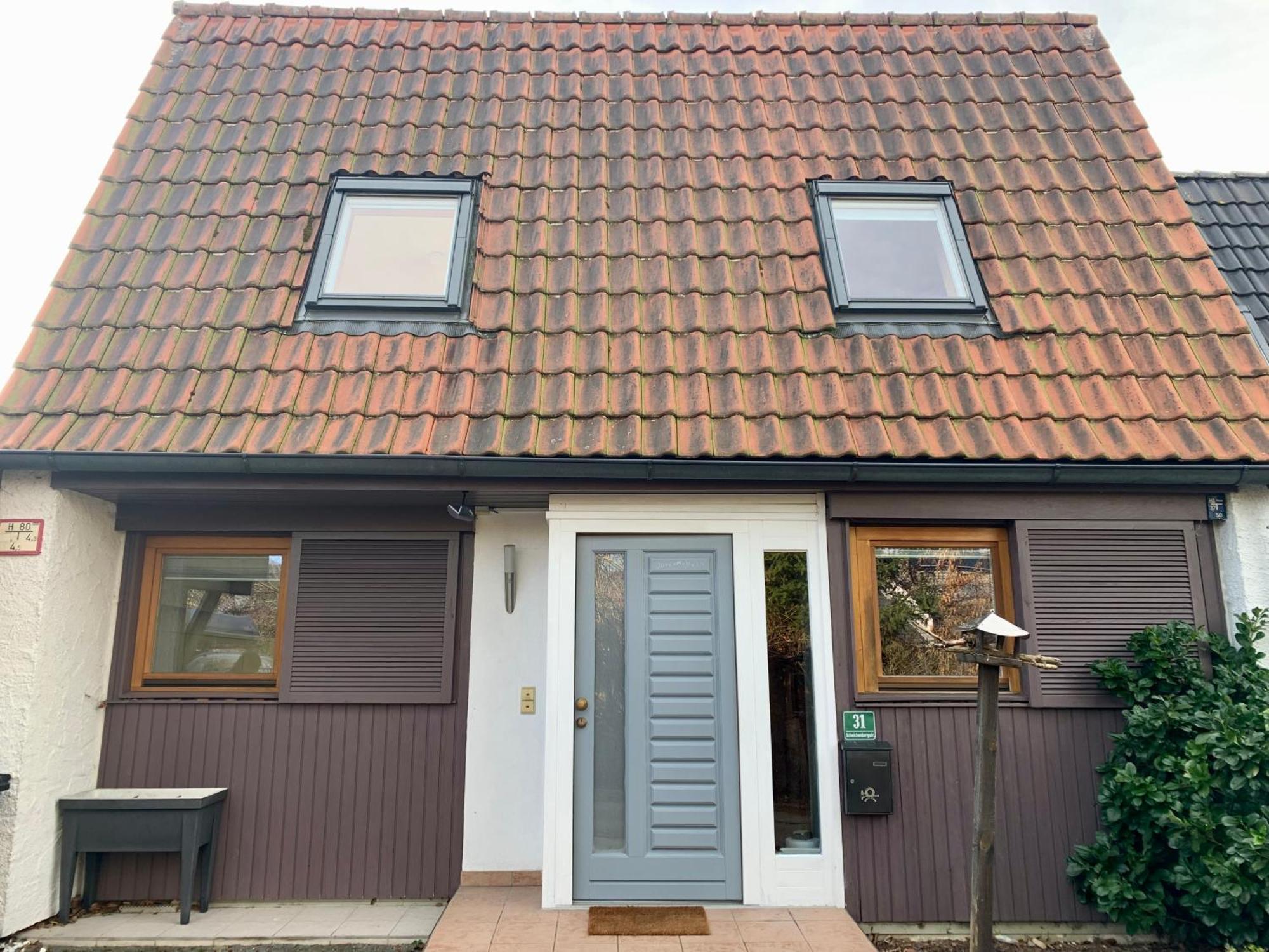 Ferienwohnung Kleines Reihenhaus Im Chiemgau Siegsdorf Exterior foto